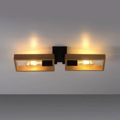 Abbildung von JUST LIGHT Wandleuchte »FRANKY«, 2 flammig, Leuchtmittel E27 ohne Leuchtmittel, ExklusiveE27
