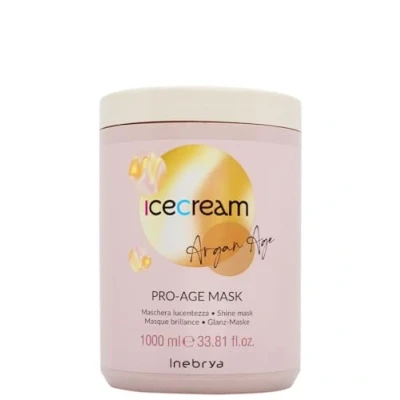 Abbildung von Inebrya Ice Cream Argan Age Pro Mask Maschera Lucentezza 1000 ml