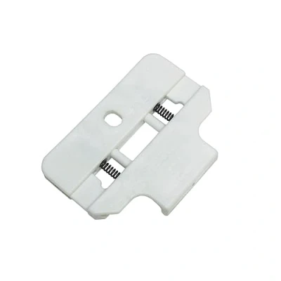 Abbildung von GARDINIA Deckenclip für 3 läufige Flächenvorhangschiene Atlanta, Deckenmontage, 2 Stück, Kunststoff, 5,6 x 4 cm, Weiß