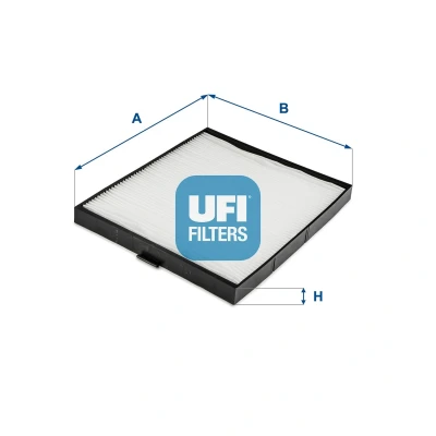 Abbildung von UFI 53.240.00 Innenraumfilter Partikelfilter 240 224 21 KIA: CARNIVAL 2