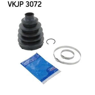 Abbildung von SKF VKJP 3072 Achsmanschette 129 Thermoplast VOLKSWAGEN: Sharan II, Transporter 5 Bus, 5, AUDI: A4 B8 Avant, Saloon, B9 Avant