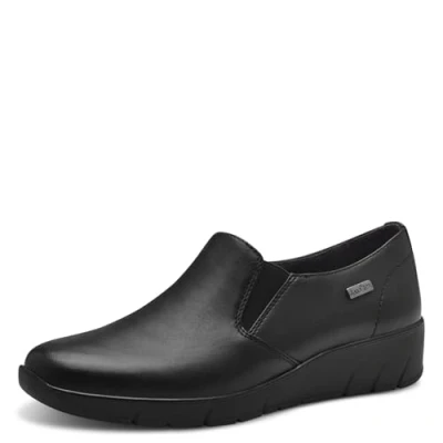 Abbildung von Jana Damen Slipper Wasserabweisend Vegan, Schwarz (Black Nappa), 39 EU