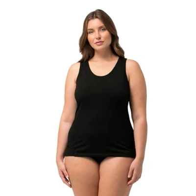 Abbildung von Ulla Popken Top, Damen, Größe: 50/52, Noir