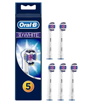 Abbildung von Oral B 3DWhite Aufsteckbürsten Für Elektrische Zahnbürsten, 5 Stück