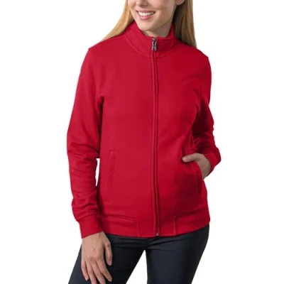 Abbildung von HRM Damen 1002 Kapuzenpullover, red, 3XL