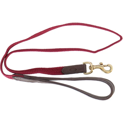 Abbildung von Weatherbeeta Hundeleine Leather Plaited Brown/maroon M