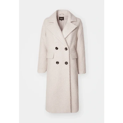 Abbildung von ONLY Onlvaleria Piper COAT Klassischer Mantel, Damen, Größe: XS, Pumice stone