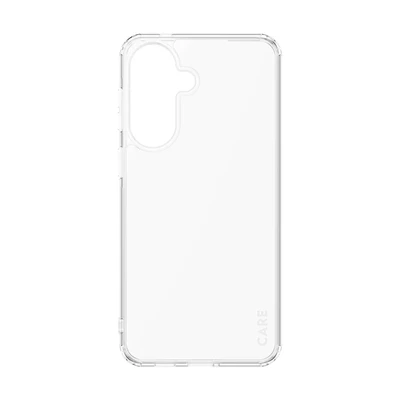 Abbildung von Samsung Galaxy A57 (5G) Hülle Recycelter Kunststoff CARE by PanzerGlass Backcover/Hard Case Handyhülle Transparent Shockproof/Stoßfest