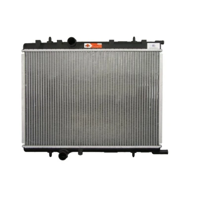 Abbildung von NRF EASY FIT 58308 Kühler, Motorkühlung Aluminium 563 379 29 mit Anbauteilen Kühlrippen gelötet PEUGEOT: 307 CC, 2008 Estate, SW