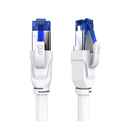 Abbildung von Primewire Cat 8.1 Netzwerkkabel 40 Gbits 5m Meter LAN Kabel Patchkabel Datenkabel 8 High Speed Gigabit Ethernet Cable 40000 Mbits S/FTP PIMF RJ45 Stecker 6 7 komp.