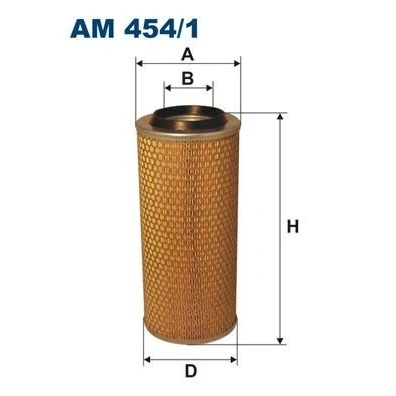 Abbildung von FILTRON AM 454/1 Luftfilter 338 149 Filtereinsatz NISSAN: Cabstar E Platform / Chassis