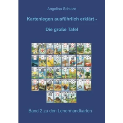 Abbildung von Kartenlegen ausführlich erklärt Die große Tafel: Band 2 zu den Lenormandkarten (Lenormand lernen für Anfänger)