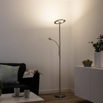 Abbildung von LED Deckenfluter LOLAsmart Rocco mit Lesearm