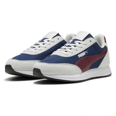 Abbildung von PUMA Unisex R78 Lightwind Sneaker, Persian Blue Team Regal Red Feather Gray, 43 EU