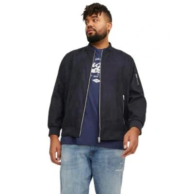 Abbildung von Jack &amp; Jones Jjerocky Bomberjacke Jet black, Herren, Größe: 4XL, black