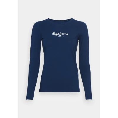 Abbildung von Pepe Jeans NEW Virginia Langarmshirt, Damen, Größe: Large, Blue
