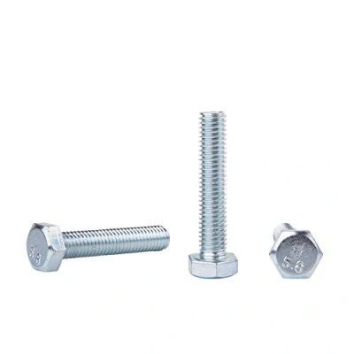 Abbildung von (40 Stück) DIN 933 Stahl Sechskantschrauben M8 x 40 mm Vollgewinde (40, mm)