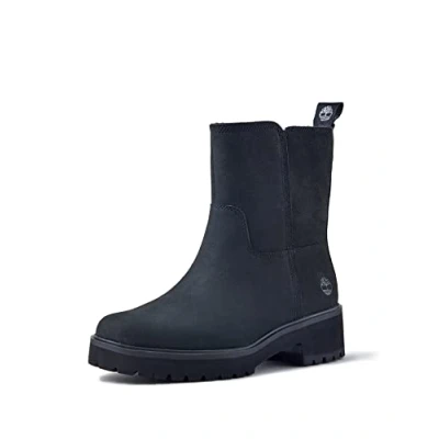 Abbildung von Timberland Damen Carnaby Cool Basic Warm Pull On WR Fashion Boot, Jet Black, 41.5 EU Weit