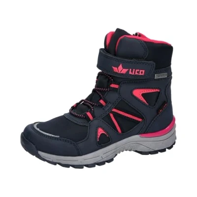 Abbildung von Lico Bernarda VS Schneestiefel, Marine/pink, 30 EU