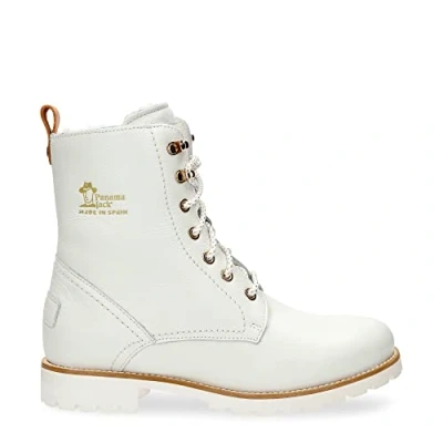 Abbildung von Panama Jack Damen Fara Igloo Trav Combat Boot, Blanco, 38 EU