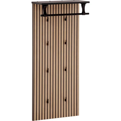 Abbildung von Schildmeyer Hank Hankenpaneel 157120, Schwarzmatt/Akustikpaneel Optik, 50 x 20,9 110,6 cm