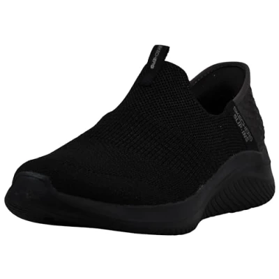 Abbildung von Skechers Sport Ultra FLEX Sneaker low, Damen, Größe: 41, Black knit/trim Schuhe