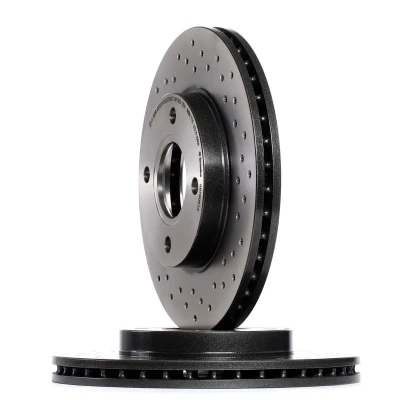 Abbildung von BREMBO XTRA LINE 09.7806.1X Bremsscheibe 258 22 4 gelocht/innenbel. beschichtet FORD: FIESTA 6, 5, Focus Mk1 Hatchback, MAZDA: 2 Hatchback