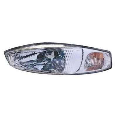 Abbildung von VAN WEZEL 3228941 Scheinwerfer links H4 glasklar für Rechtsverkehr P43t MITSUBISHI: COLT 5