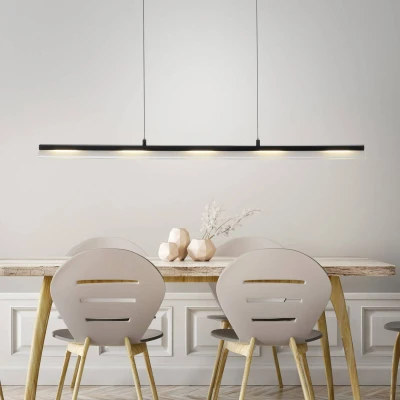 Abbildung von JUST LIGHT Pendelleuchte »NELE«, 1 flammig, Leuchtmittel LED Board fest integriert, LED, Comfort Lift, dimmbar, Switchmo