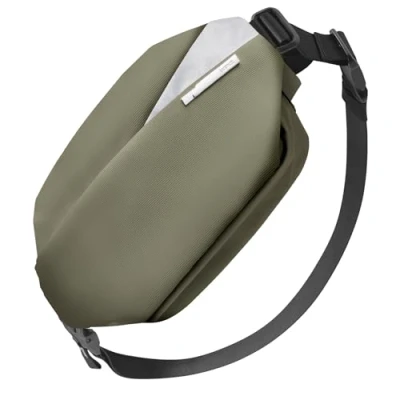 Abbildung von Inateck Kompakt Bauchtasche 4L, Stylische Sling Bag Herren Damen, Wasserdicht Brusttaschen Umhängetasche Schultertasche Crossbody für Reise Schule Wandern