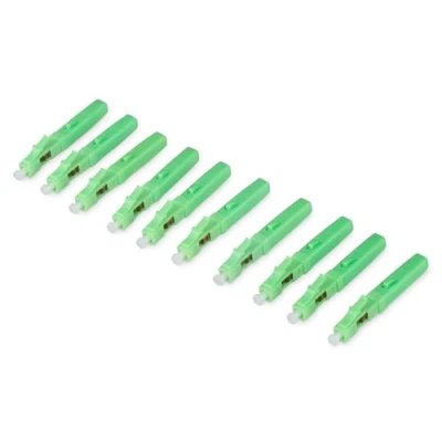 Abbildung von Digitus Netzwerk Adapter »LC/APC SM LWL Fast Connector Feldstecker 10 Stück«