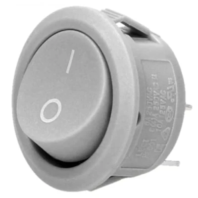 Abbildung von ORNO AE 13180 Kippschalter 230V Round Strom: 6, 10A Versorgungsspannung: (Grau)