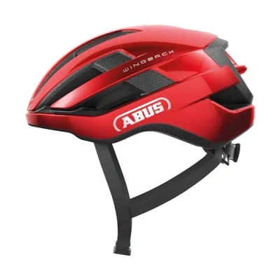 Abbildung von ABUS Rennradhelm WingBack einfacher Roadhelm für sportliches Fahren im Alltag und in der Freizeit Erwachsene Jugendliche Rot, Größe L