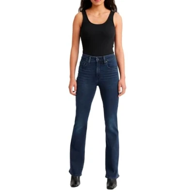 Abbildung von Levi&#039;s 725 HIGH RISE Bootcut Jeans Bootcut, Damen, Größe: 24x32, Black denim