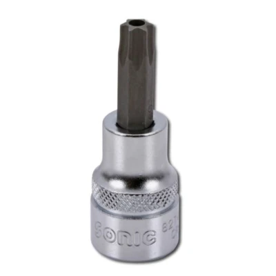 Abbildung von SONIC 8274840 Steckschlüsseleinsatz 3/8 Torx TR DIN 3120 T40H Chrom Vanadium Stahl