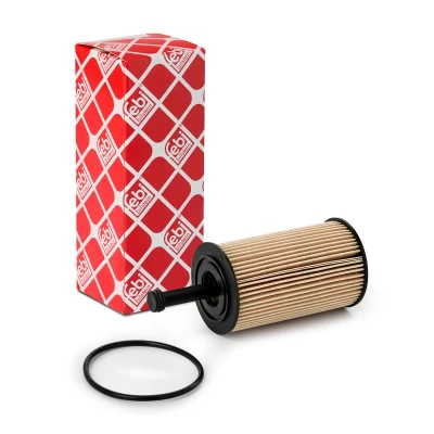 Abbildung von FEBI BILSTEIN 26853 Ölfilter mit Dichtring Filtereinsatz PEUGEOT: 306 Saloon, 206 Hatchback, 207 CITROËN: C3 I Xsara Picasso