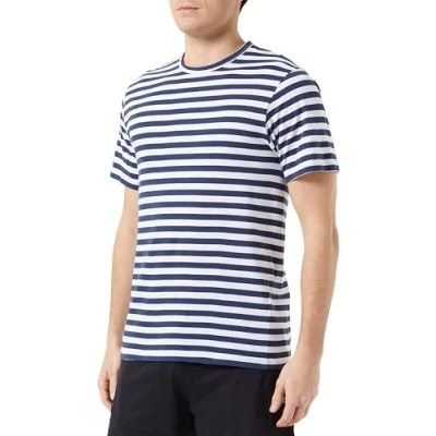 Abbildung von Mil Tec Herren T shirt 11016000 Shirt, Blau/Weiss, L EU