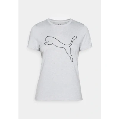 Abbildung von PUMA Trainingsshirt »W TAD ESSENTIAL HEATHER LOGO TEE«