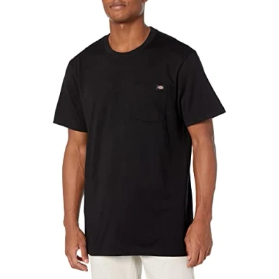 Abbildung von Dickies, Herren, T Shirt mit Tasche im legeren Stil, Schwarz, M