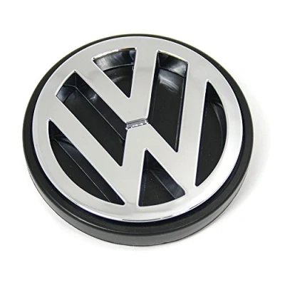 Abbildung von Volkswagen 191853601GWV9 Original VW Golf 2 (1G) Emblem Zeichen hinten Heckklappe Logo chrom