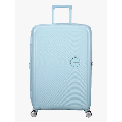 Abbildung von American Tourister Soundbox Spinner 77/28 TSA EXP Pastel Blue 884741027 Koffer mit 4 Rollen