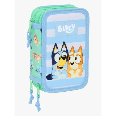 Abbildung von Bluey Dreifach Federmäppchen Sisters