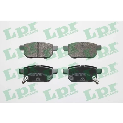 Abbildung von LPR 05P1571 Bremsbelagsatz SUZUKI: SWIFT 4, SX4 II S Cross, Vitara IV Off Road
