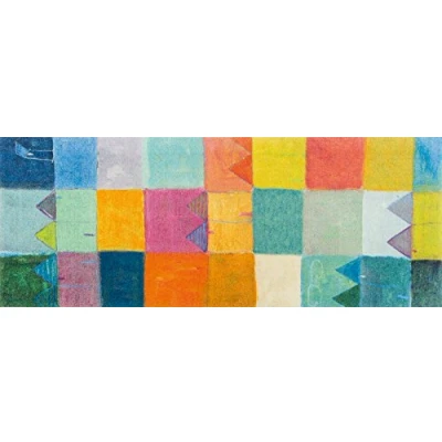 Abbildung von wash+dry Fußmatte, Sonnenstadt 80x200 cm, innen und außen, waschbar