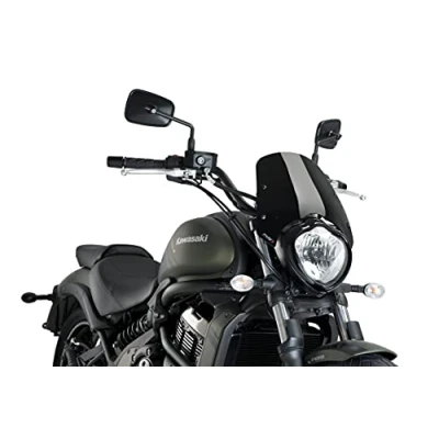 Abbildung von Puig Windschutzscheibe Naked New Generation Sport 3175N für Kawasaki Vulcan S 15&#039; 19&#039;, Café 17&#039; Schwarz
