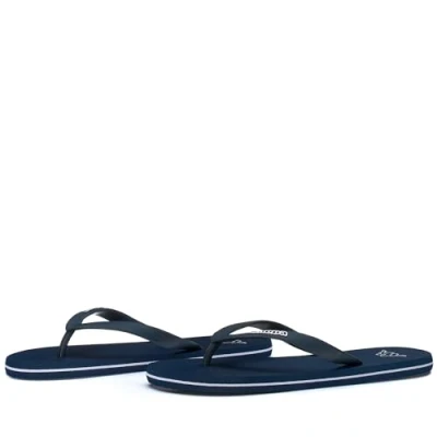 Abbildung von Kappa Unisex Logo Moker Flip Flops, Blue Marine White, 39 EU