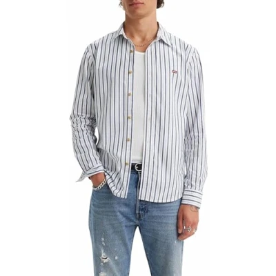 Abbildung von Levi&#039;s Battery Hemd, Herren, Größe: XS, Teddy blue indigo