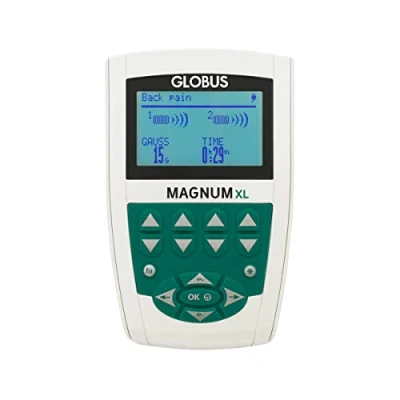 Abbildung von GLOBUS Magnum XL High Power Home Magnetotherapy, 26 Programme, Behandlung von Osteoartikulären Erkrankungen, Frakturen, Schmerzen, Entzündungen, Ästhetische Programme Cellulite und Stretch Marks