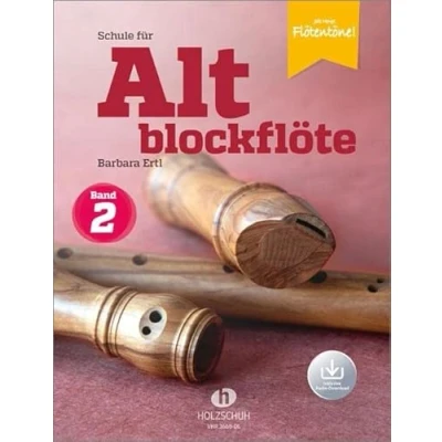 Abbildung von Schule für Altblockflöte 2 (mit Audio Download): Die Jugendliche und Erwachsene