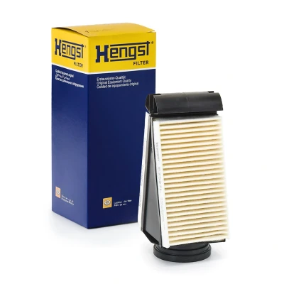 Abbildung von HENGST FILTER E2527L Luftfilter 137 108 262 Filtereinsatz MERCEDES BENZ: C Class Saloon, T modell, Coupe